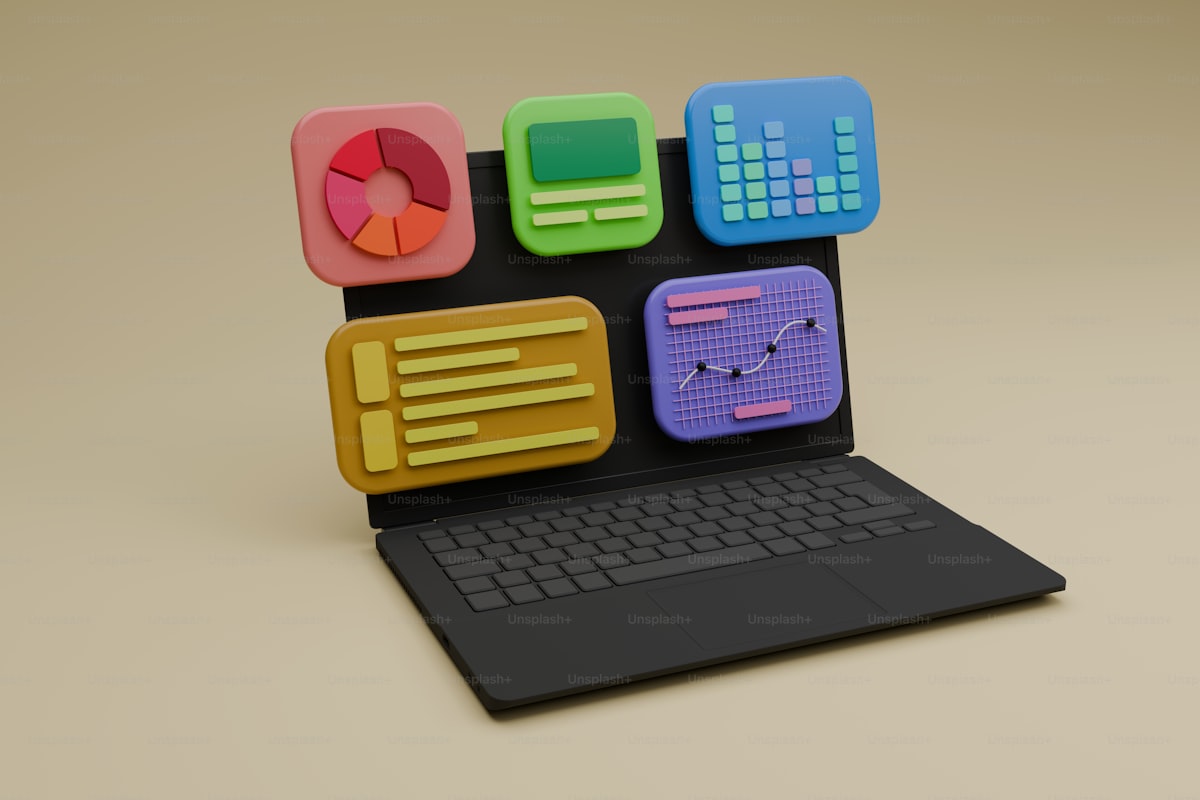 Australian small business owner using CRM software on laptop