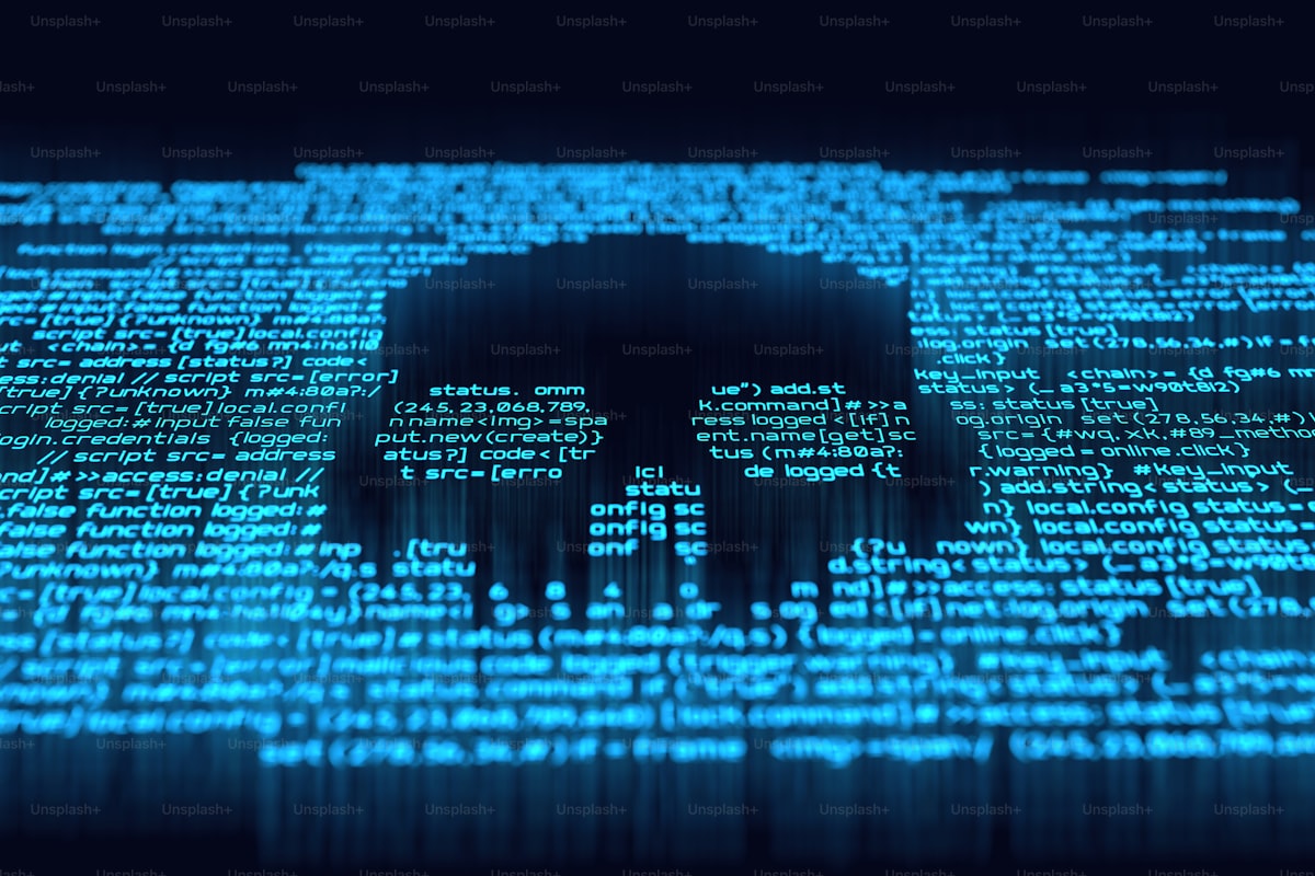 Data breach notification alert on business security dashboard